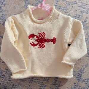 Red Wagon rollneck sweater 🦞